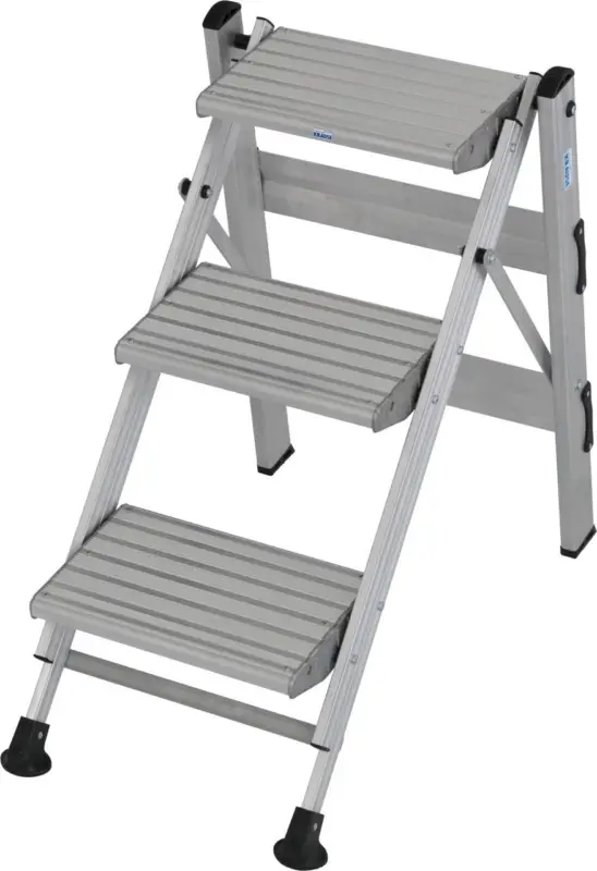 Krause Alu-Klapptreppe 3 Stufen ohne Haltebügel Nur Für Kurze Zeit