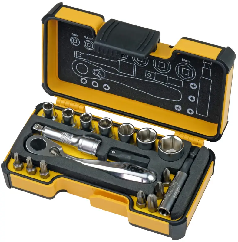 Knallerangebot Felo Schraubendreher Werkzeugsatz XS 18-teilig 1 4 Zoll