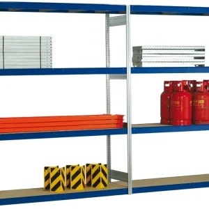 Versand Am Gleichen Tag Regalwerk EMIL Weitspannregal H Grundfeld 2000 x 1750 x 400 mm