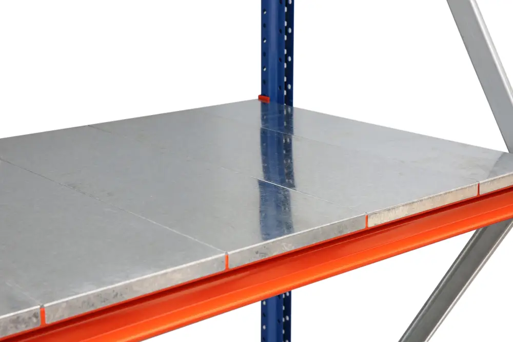 Preisreduziert Regalwerk EMMA Weitspannregal Stahlpaneel 1500 x 600 mm
