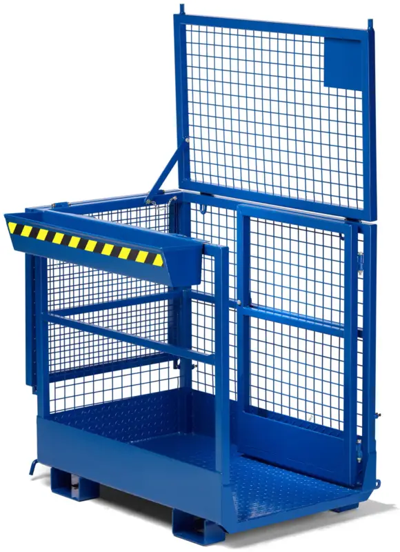 RR Industrietechnik Arbeitskorb RAK-duo - RAL 5010 Heißes Angebot