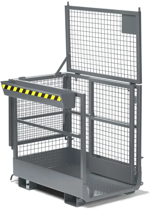 Begrenztes Angebot RR Industrietechnik Arbeitskorb RAK-duo - RAL 7005