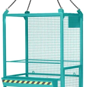 Markenprodukt RR Industrietechnik Arbeitskorb RAK-kranbar - RAL 5018