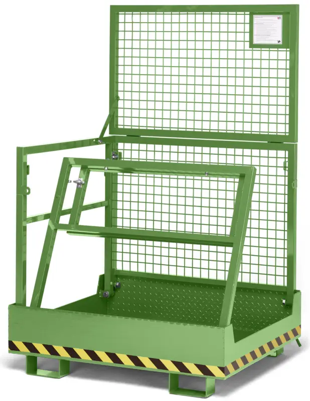 RR Industrietechnik Arbeitskorb RAK-compact - RAL 6011 Bestseller