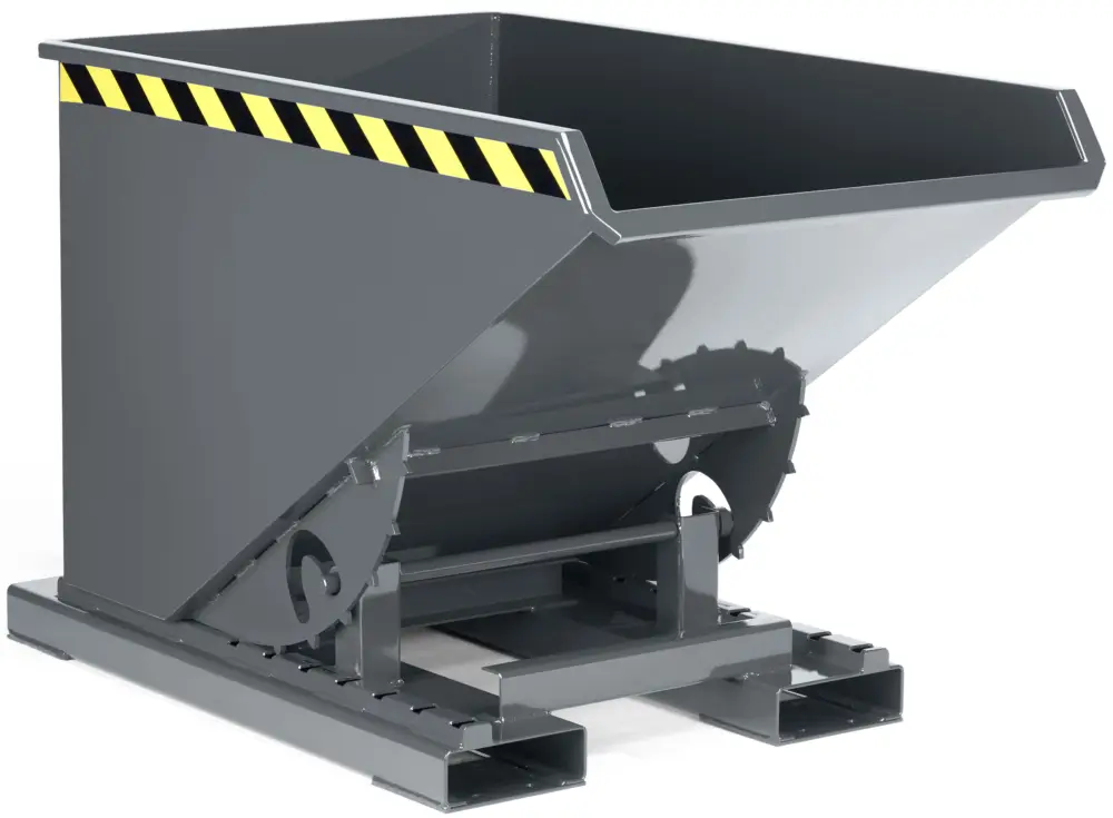 Geprüft RR Industrietechnik Abrollkipper RAM-30 - RAL 7005