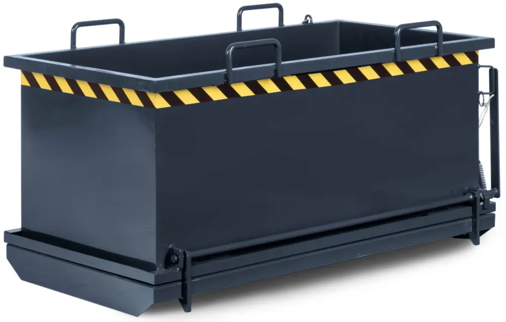 Direkt Vom Hersteller RR Industrietechnik Klappbodenbehälter RKB-50 - RAL 7016