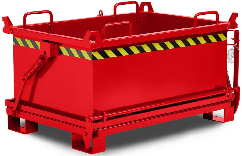 Garantierte Lieferung RR Industrietechnik Klappbodenbehälter RBB-50 - RAL 3000