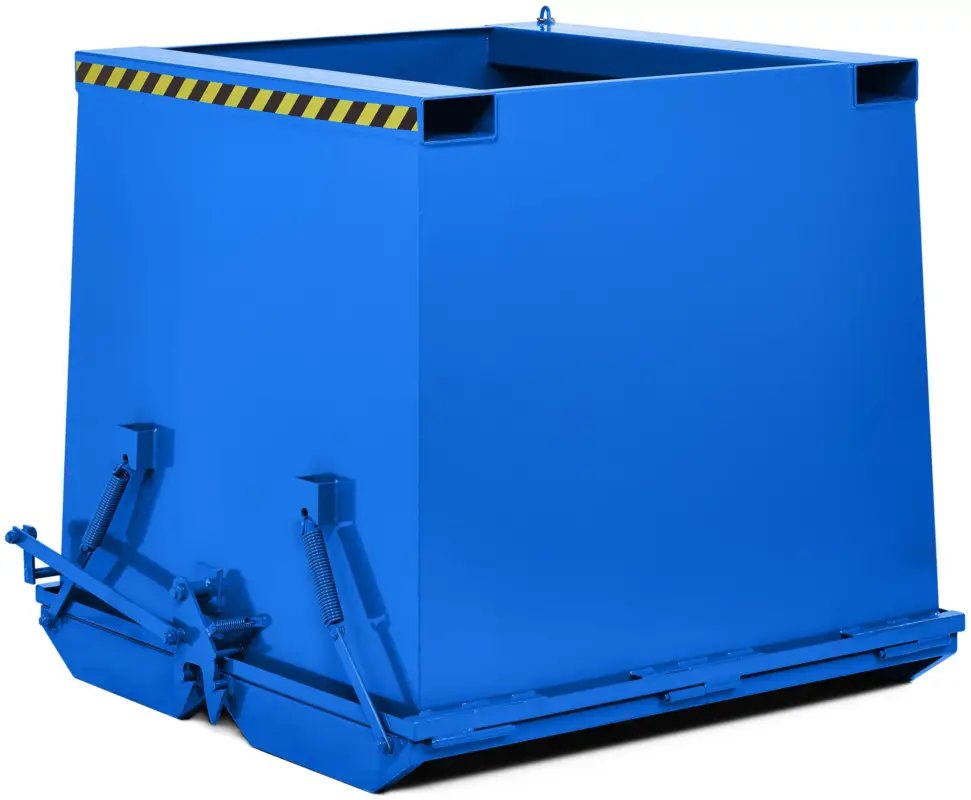 Knallerangebot RR Industrietechnik Klappbodenbehälter RKC-150 - RAL 5010