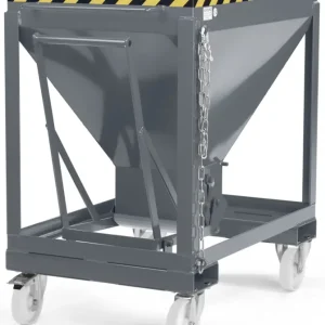Versand Am Gleichen Tag RR Industrietechnik Silowagen RSLF-600 - RAL 7005