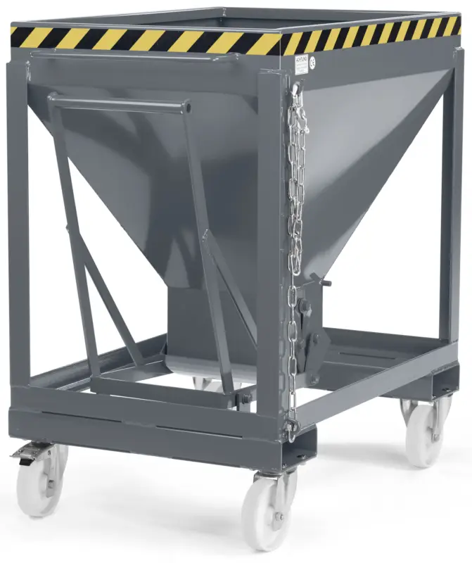 Versand Am Gleichen Tag RR Industrietechnik Silowagen RSLF-600 - RAL 7005