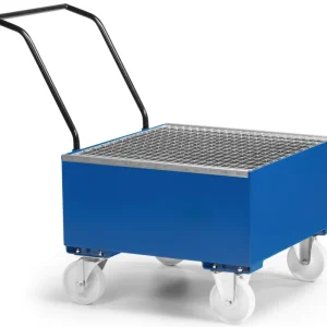 Direkt Vom Hersteller RR Industrietechnik Auffangwanne Stahl RFW-1 fahrbar - RAL 5010