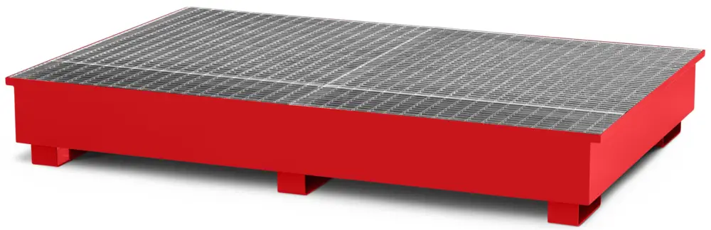 Mega-Angebot RR Industrietechnik Auffangwanne Stahl mit Abfüllbereich RTA-2 - RAL 3000