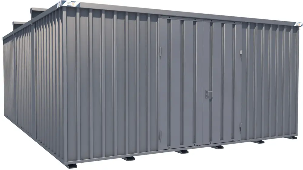 BOS Container Combination 5100 x 6560 x 2660 mm - 2-flügelige Tür auf 5 m Seite Solange Der Vorrat Reicht