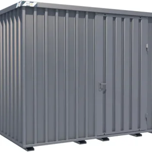 BOS Container Combination 4100 x 6300 x 2445 mm - 1-flügelige Tür auf 4 m Seite Top-Preis