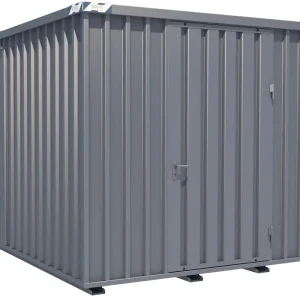 BOS Container Combination 3100 x 4200 x 2445 mm - 1-flügelige Tür auf 3 m Seite Preiswert