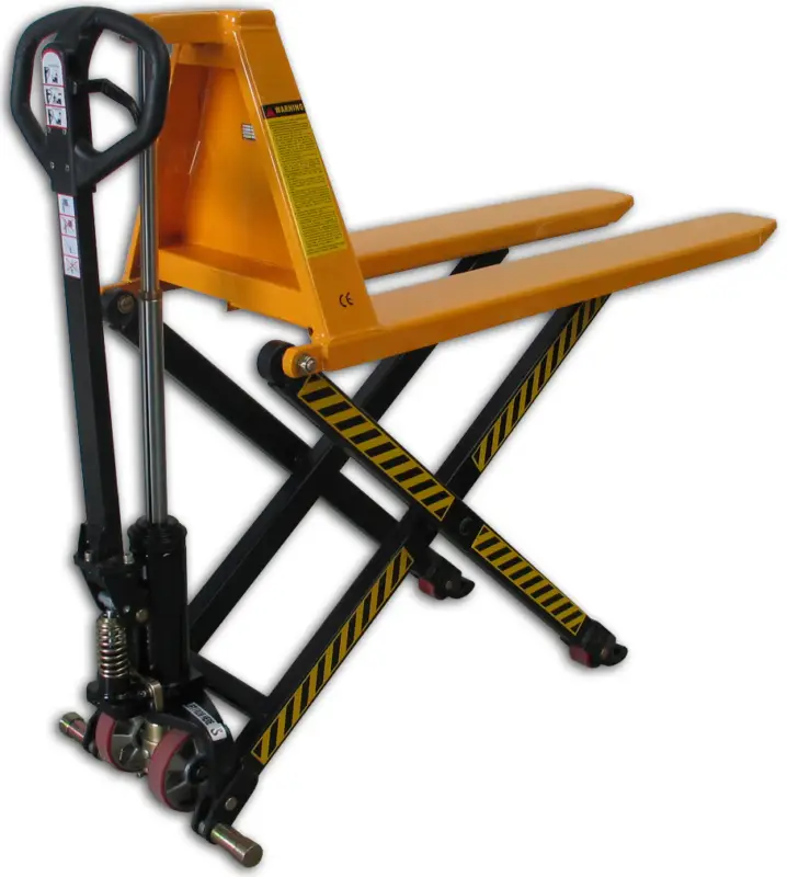 Abverkauf qteck Scherenhubwagen manuell 1,0 t - Gabellänge 1140 mm - Hubhöhe 800 mm