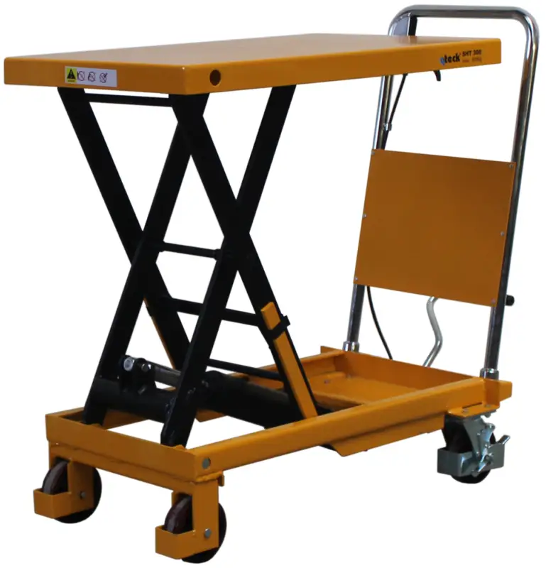 Rabatt qteck Hubtisch SHT300 - Plattform 855 x 500 mm - Hubhöhe 900 mm