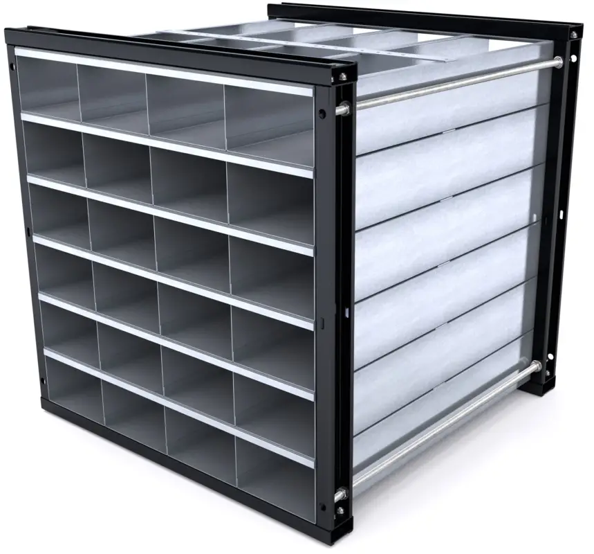 RR Industrietechnik Wabenregal RWR 24-1 - RAL 3000 Sofort Bestellen