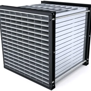 RR Industrietechnik Wabenregal RWR 128-1 - RAL 7016 Highlight