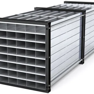Super-Preis RR Industrietechnik Wabenregal RWR 48-3 - RAL 3000