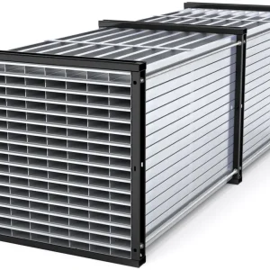 RR Industrietechnik Wabenregal RWR 128-3 - RAL 3000 Sonderaktion