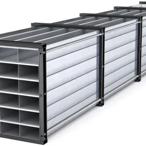 RR Industrietechnik Wabenregal RWR 24-6 - RAL 5010 Versand Am Gleichen Tag