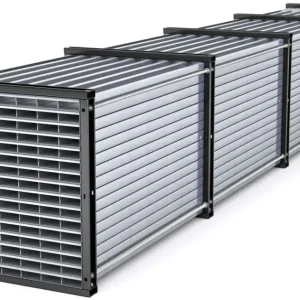 RR Industrietechnik Wabenregal RWR 128-6 - RAL 2004 Echt