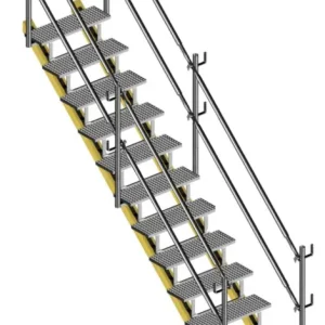 Layher Bautreppe modular 12 Stufen - 1000 mm breit Highlight