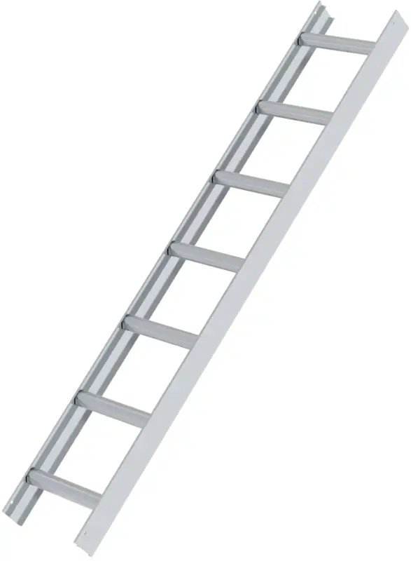 Heißes Angebot Günzburger Dachleiter Alu 7 Sprossen natur