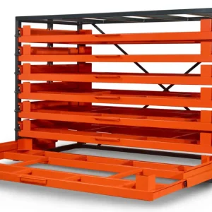 Billig RR Industrietechnik Blechauszugregal RBA-25