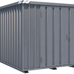 Beliebt BOS Container Combination 3100 x 6300 x 2100 mm - 2-flügelige Tür auf 3 m Seite