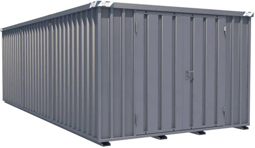 Beliebt BOS Container Combination 3100 x 6300 x 2100 mm - 2-flügelige Tür auf 3 m Seite