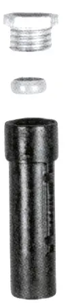 Schake Bodenhülse für Ø 60 mm Rohrpfosten - 500 mm Top-Preis