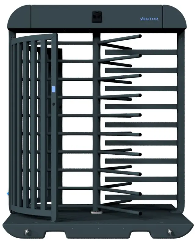 Finale Aktion Schake Vector V-Turnstile tiefschwarz - elektromechanisch