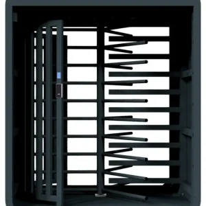 Zertifiziert Schake Vector V-Turnstile-Guard tiefschwarz - elektromechanisch - lokale einseitige Zutrittskontrolle