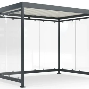 WSM Überdachung Köln - K3 b b Bausatz - RAL 7016 Sale