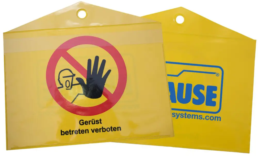 Markenware Krause Rollgerüst Dokumententasche