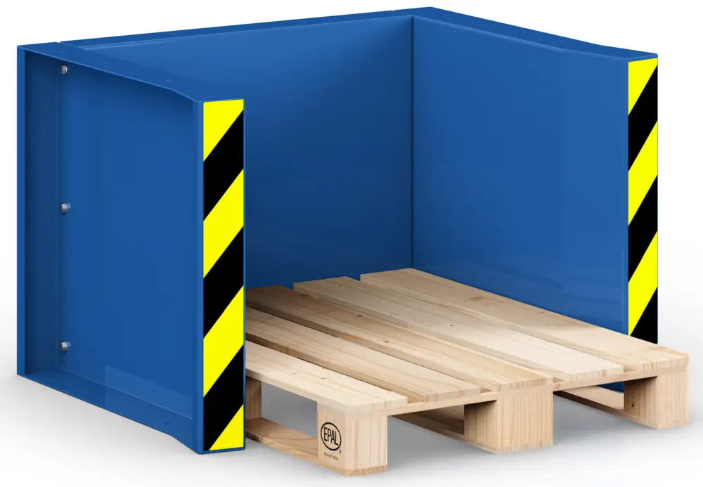 Nur Heute RR Industrietechnik Paletten Stapelstation RPS-05 - RAL 5010