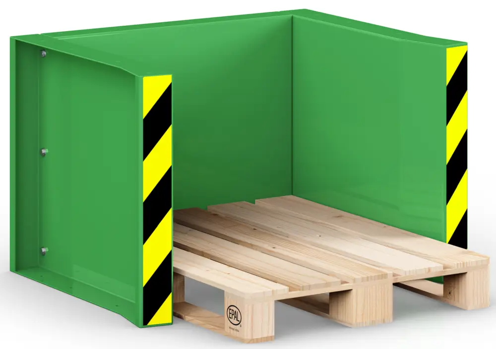 Direkt Vom Hersteller RR Industrietechnik Paletten Stapelstation RPS-05 - RAL 6018
