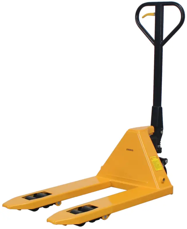 Markenprodukt qteck Hubwagen 2,5 t - Gabellänge 800 mm - PU PU tandem