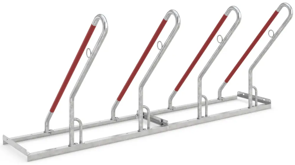 Ausverkauf WSM Fahrradständer Anlehnbügel 0504 XBF Stahl - 4 Einstellplätze