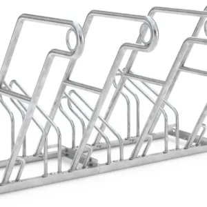 Expressversand WSM Fahrradständer Anlehnbügel 2604 Stahl - 4 Einstellplätze