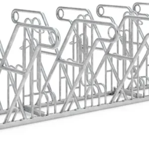 Geprüft WSM Fahrradständer Anlehnbügel 4622 XBF Stahl - 12 Einstellplätze