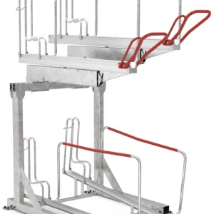 Highlight WSM Fahrradständer Doppelstockparker BikeHub Stahl - Economy 1 04