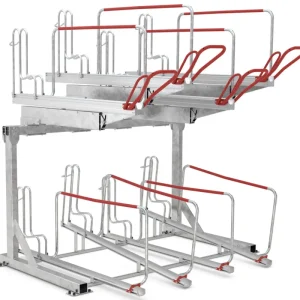 Billig WSM Fahrradständer Doppelstockparker BikeHub Stahl - Economy 1 08