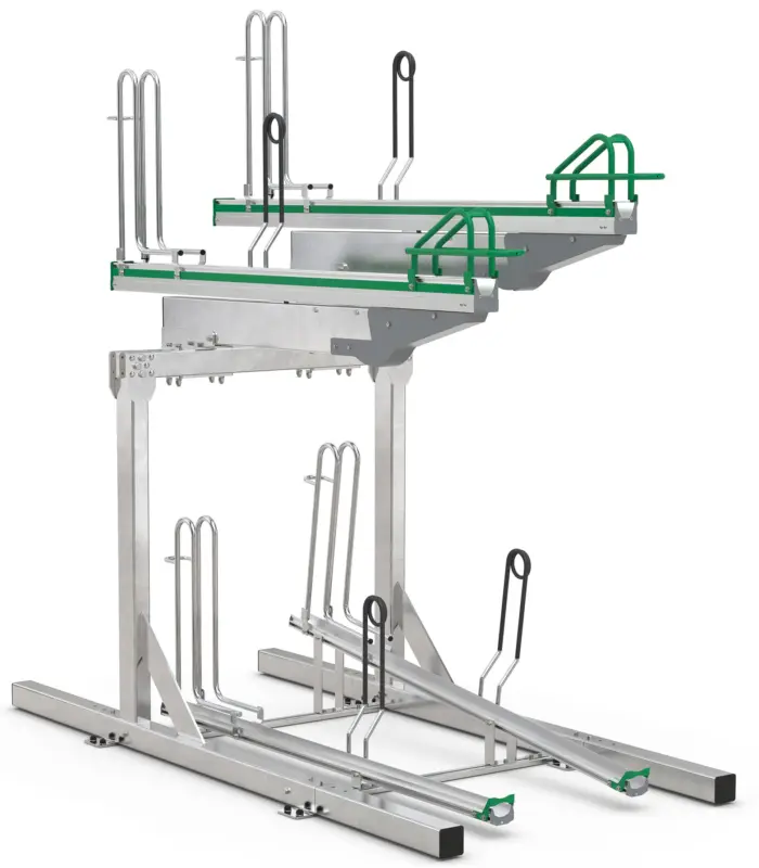 Top-Angebot WSM Fahrradständer Doppelstockparker BikeHub Stahl - Premium 1 04
