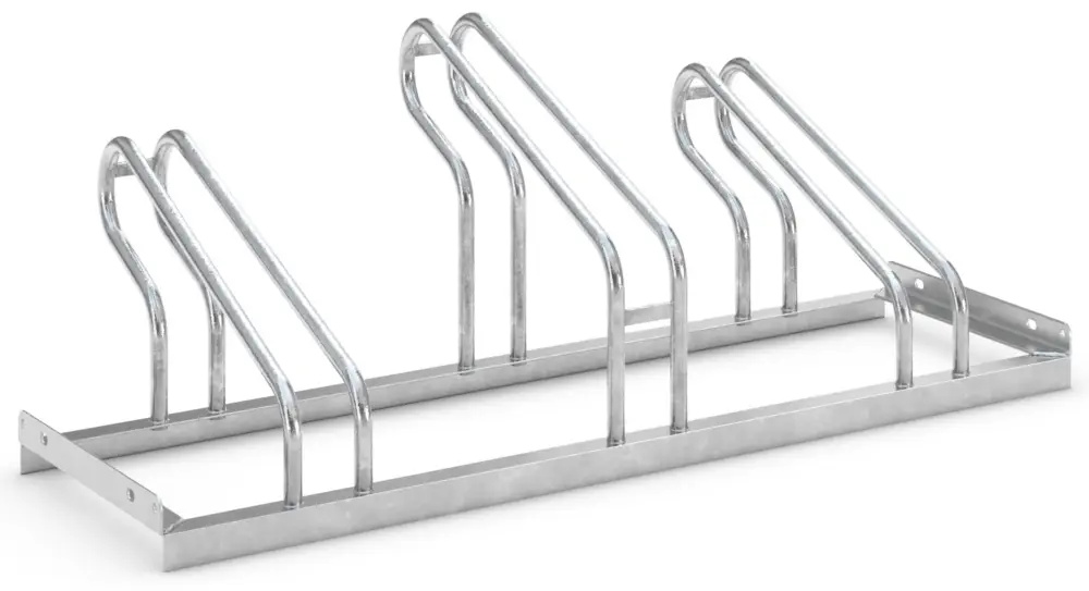 Heißes Angebot WSM Fahrradständer Bügelparker 1053 Stahl - 3 Einstellplätze