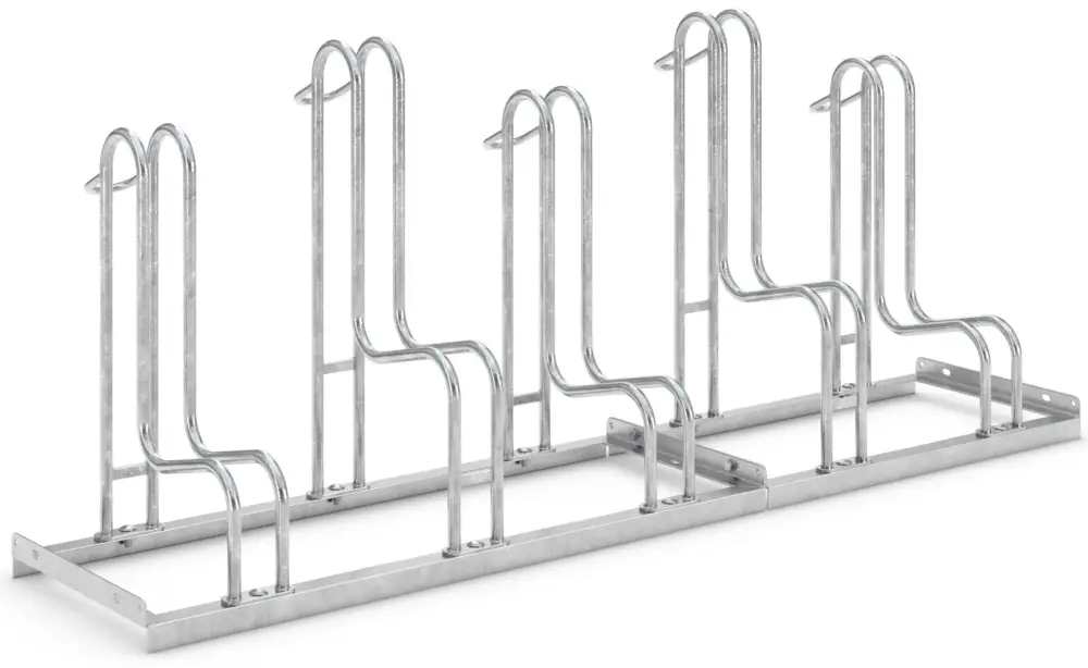 WSM Fahrradständer Standparker 4055 Stahl - 5 Einstellplätze Neu