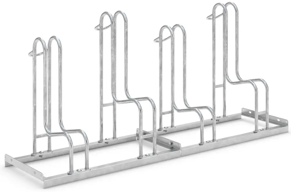 WSM Fahrradständer Standparker 4054 BR Stahl - 4 Einstellplätze Direktkauf