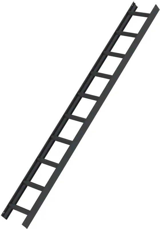 Top-Preis Günzburger Dachleiter Alu anthrazitgrau - hawego Set 10+10 Sprossen - 5,60 m